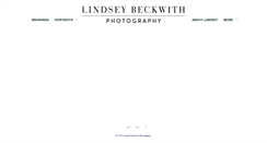 Desktop Screenshot of lindseybeckwith.com